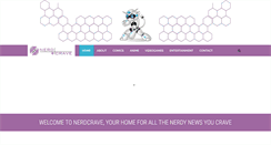 Desktop Screenshot of nerdcrave.com