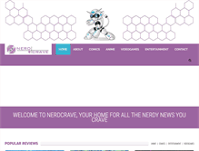Tablet Screenshot of nerdcrave.com